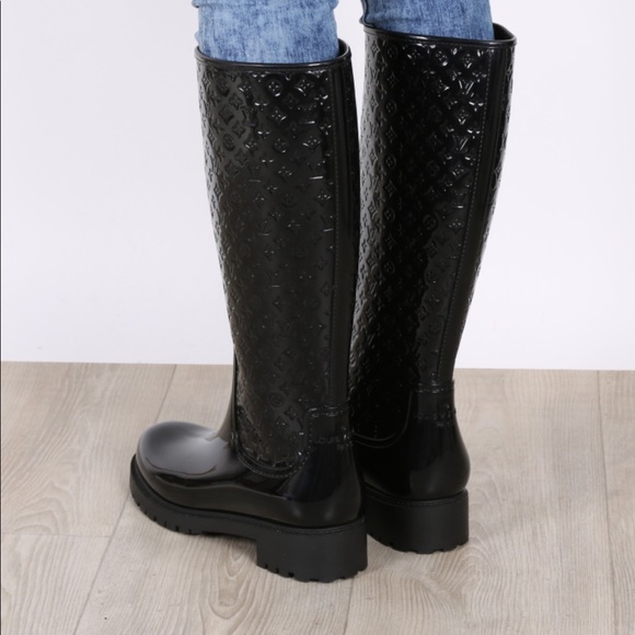 Louis Vuitton Rain Boots. USED. size 5 - Picture 3 of 3